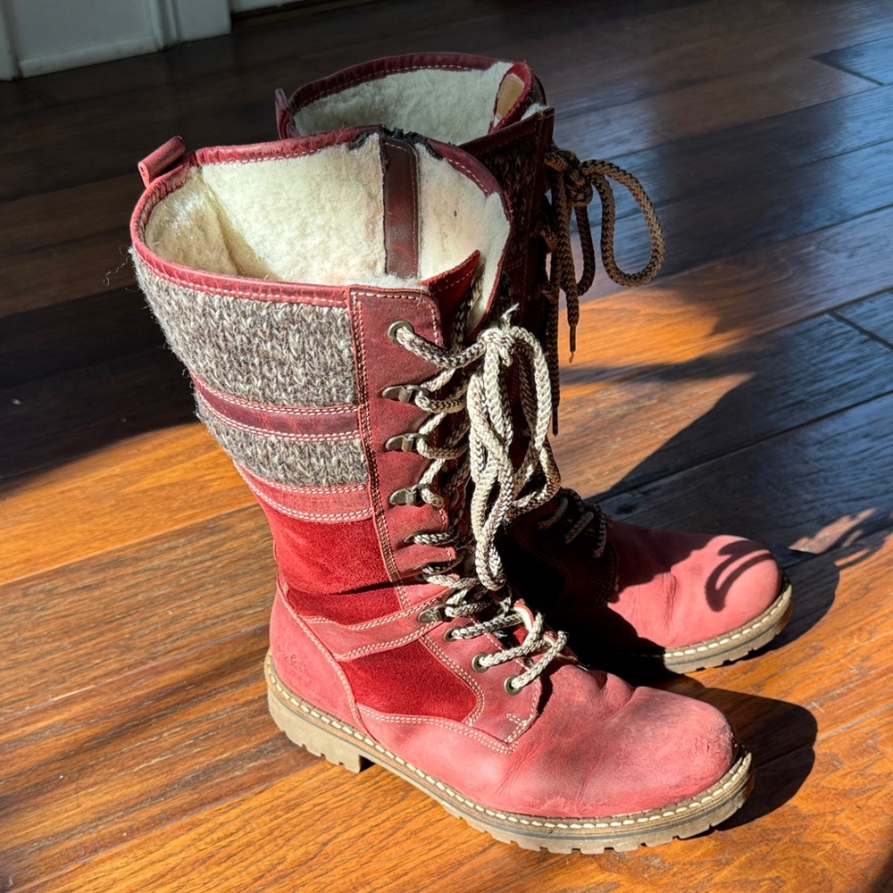 Bos. & Co. Winter Saddle/Suede Boot - Dell